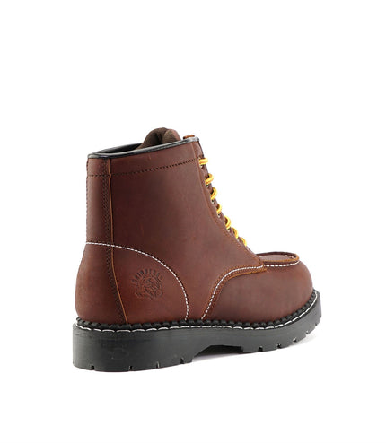 Grinders Unisex Burgundy Ryan Acs Leather Western Vintage Indy Boots