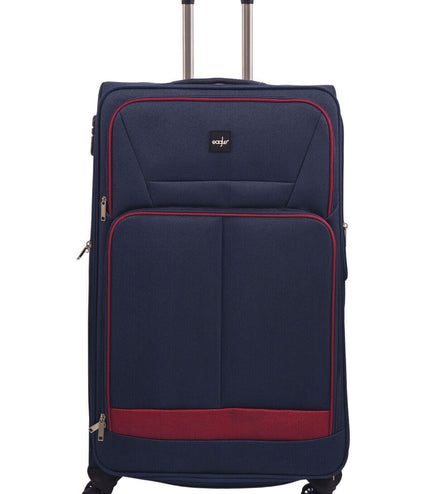 Andover Large Soft Shell Suitcase in Navy