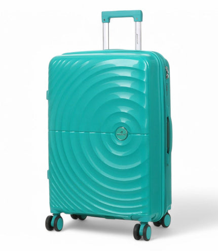 Balranald Medium Hard Shell Suitcase in Aqua Blue