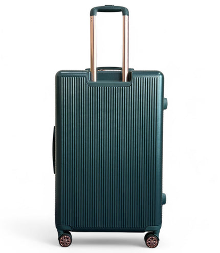 Cowra Large Hard Shell Suitcase in Dark Green