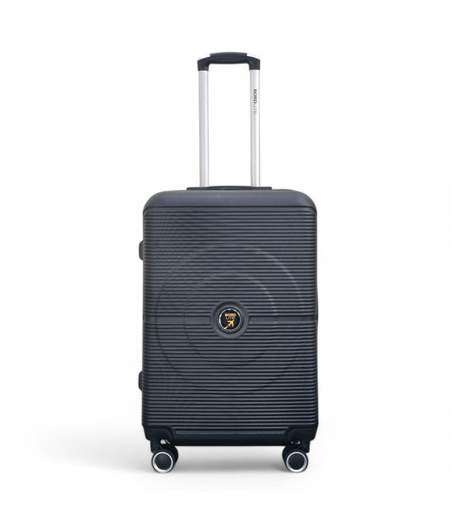 Seto Medium Hard Shell Suitcase in Black
