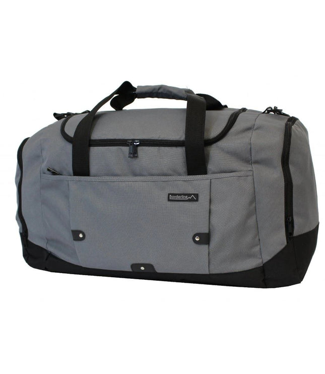 Extra Large Duffel Weekend Holdall Carry-On Cabin Bag Gym Sports Travel Bag Grey