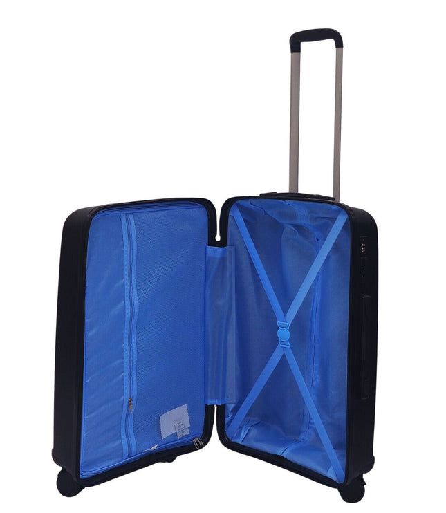 Acton Medium Hard Shell Suitcase in Black