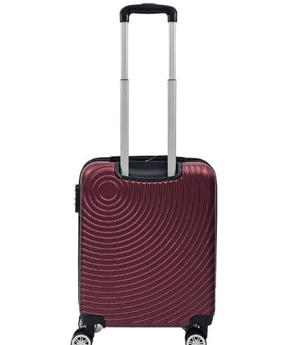 Chorley Cabin Hard Shell Suitcase in Burgundy