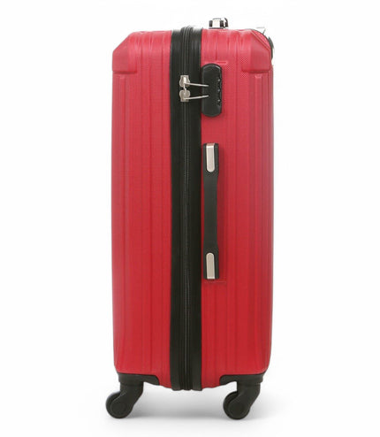 Corowa Large Hard Shell Suitcase in Red