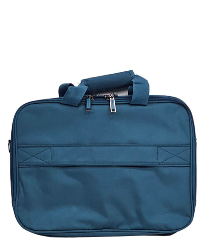 Corby Laptop Soft Shell Suitcase in Teal
