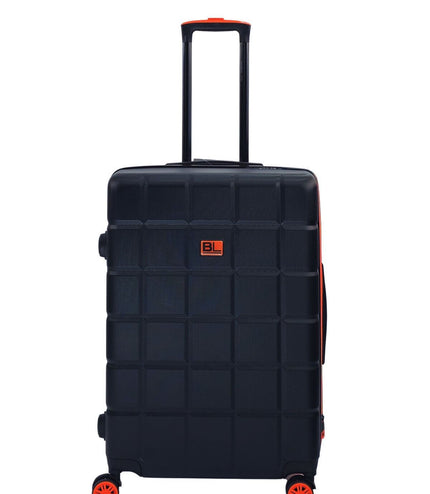 Coulsdon Medium Soft Shell Suitcase in Black