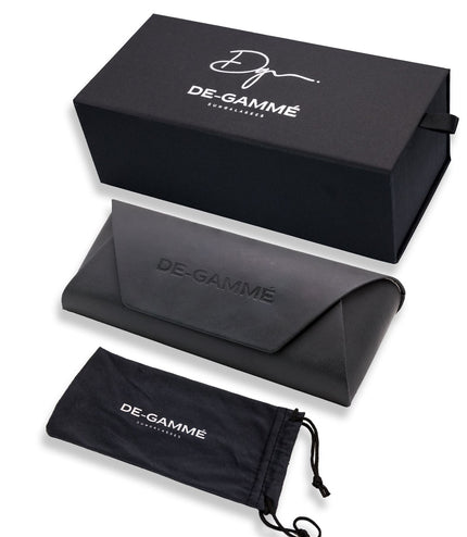 De-Gamme Brown Rectangle Polarized Sunglasses - Rome