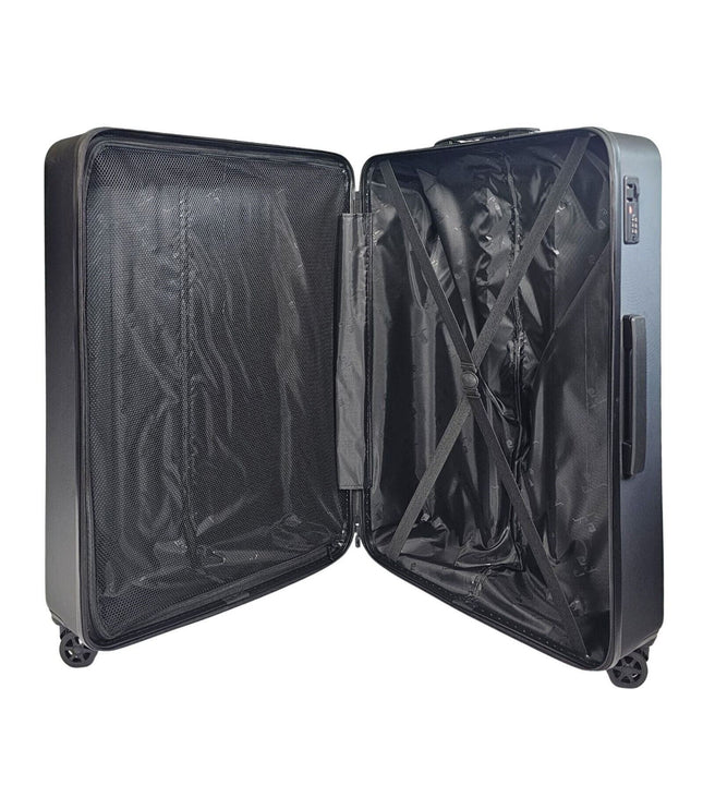 Croydon Large Hard Shell Suitcase in Black