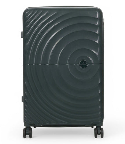 Balranald Large Hard Shell Suitcase in Dark Green