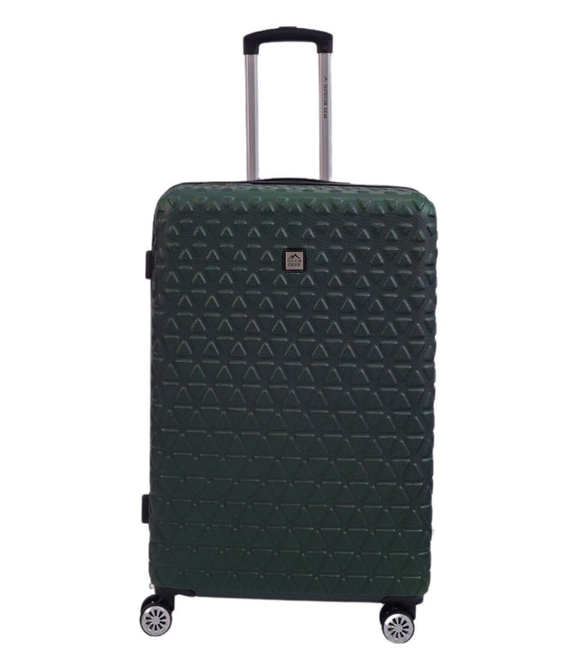Adlington Large Hard Shell Suitcase in Green