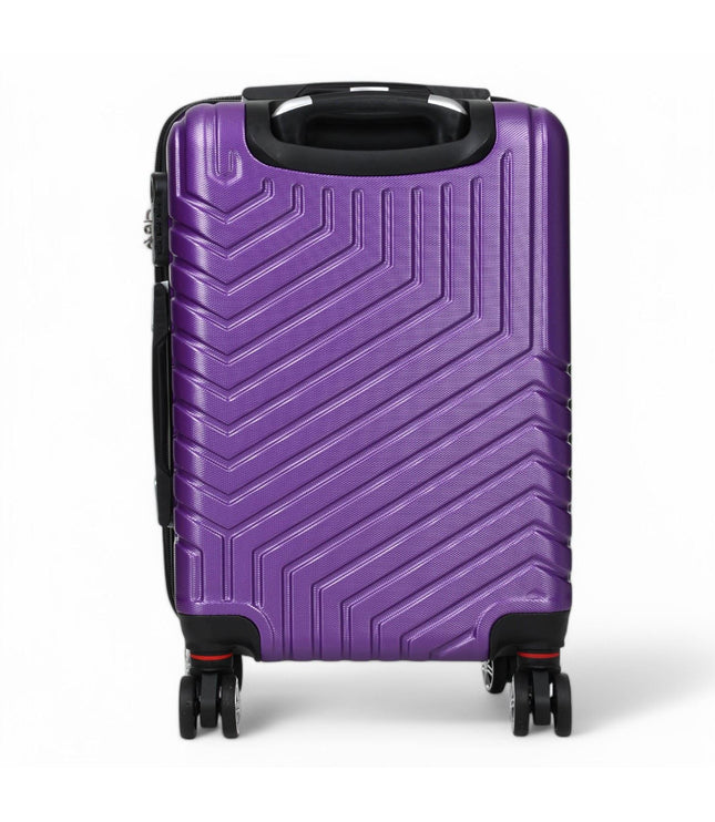 Bega Cabin Hard Shell Suitcase in Purple