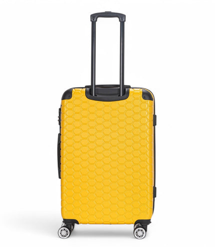 Noda Medium Hard Shell Suitcase in Yellow