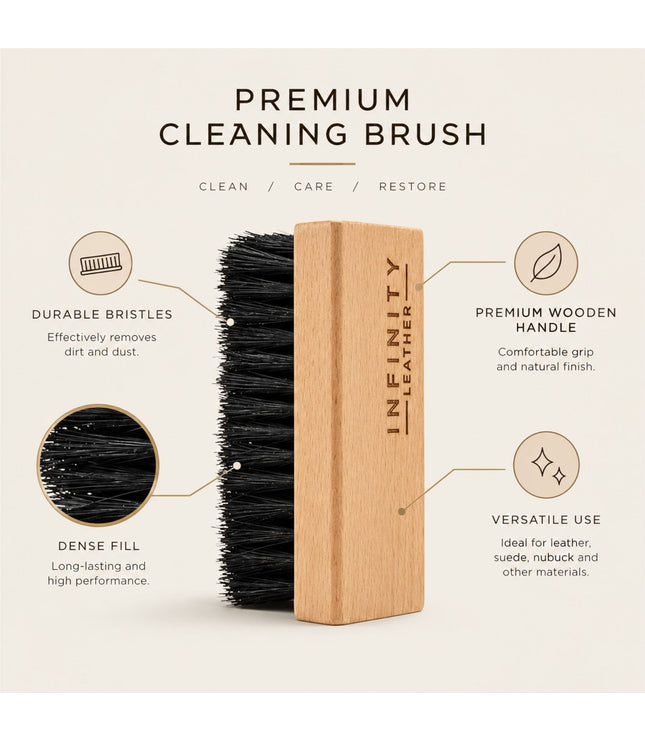 Suede, Leather & Trainer Shoe Cleaning Nylon Brush