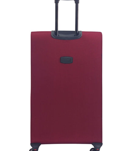 Arundel Large Soft Shell Suitcase in Burgundy