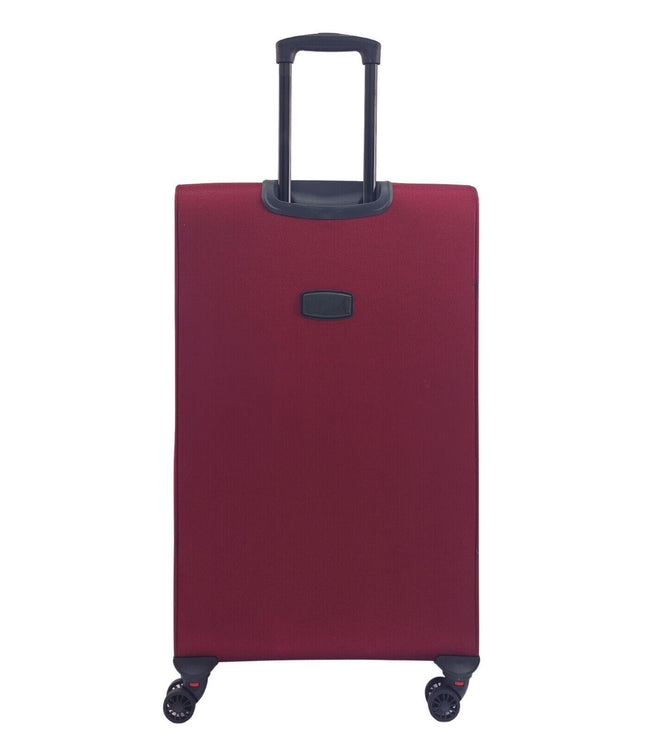 Arundel Large Soft Shell Suitcase in Burgundy