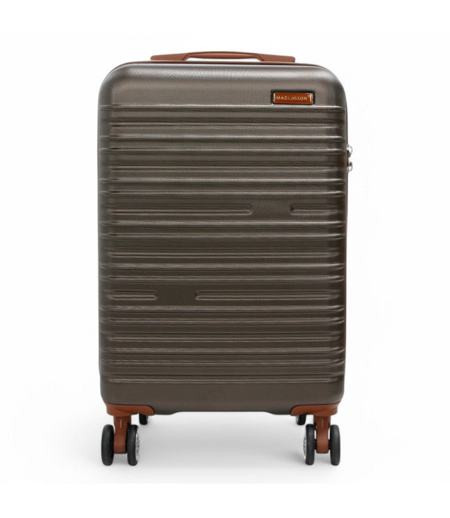 Armidale Cabin Hard Shell Suitcase in Coffee