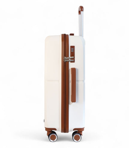Corowa Medium Hard Shell Suitcase in White