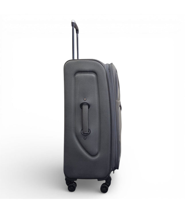 Nagoya Large Soft Shell Suitcase in Grey