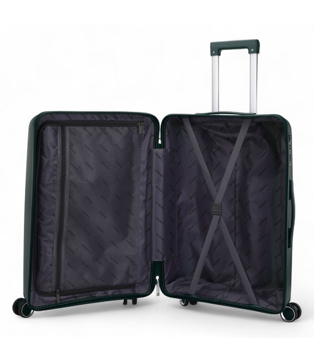 Burnaby Large Hard Shell Suitcase in Green