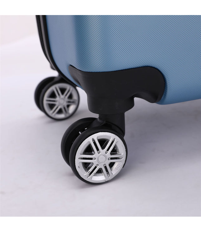 Calgary Set of 3 Hard Shell Suitcase in Blue