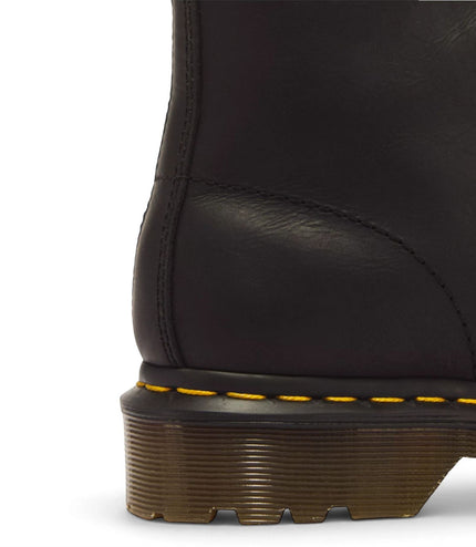 Dr Martens 1460 Serena Black Faux Fur Lined Leather Boots - 21797001