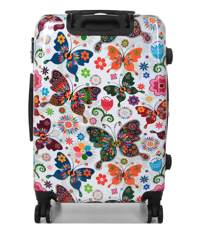 Corbridge Medium Hard Shell Suitcase in Butterfly