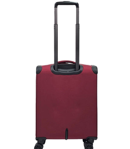 Bourne Cabin Soft Shell Suitcase in Burgundy