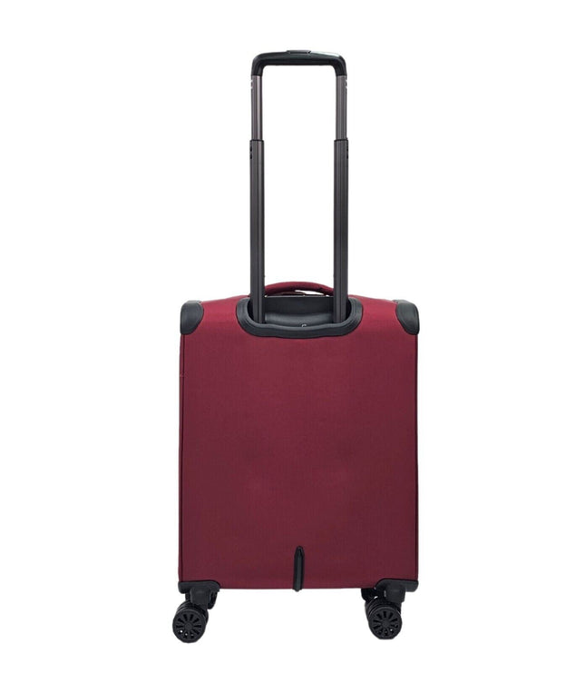Bourne Cabin Soft Shell Suitcase in Burgundy