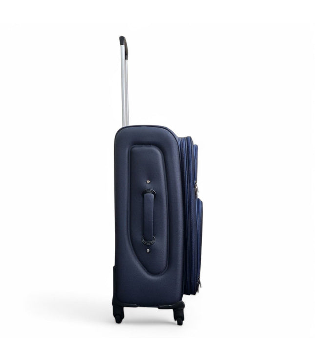 Nagoya Medium Soft Shell Suitcase in Navy