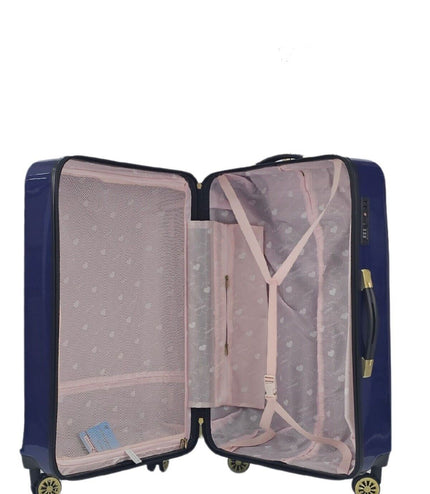 Canvey Large Hard Shell Suitcase in Blue