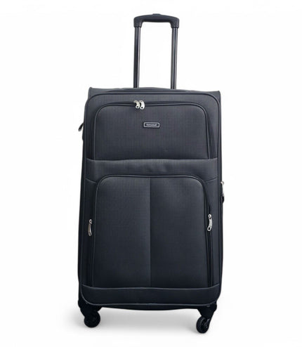 Tahara Large Soft Shell Suitcase in Grey