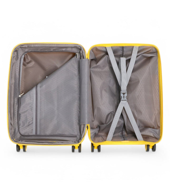 Balranald Cabin Hard Shell Suitcase in Yellow