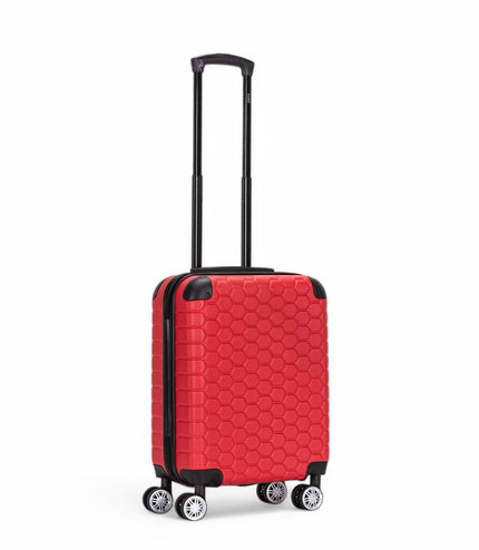 Noda Cabin Hard Shell Suitcase in Red