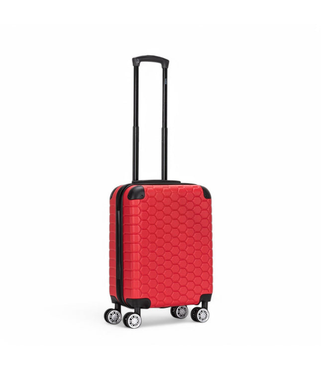 Noda Cabin Hard Shell Suitcase in Red