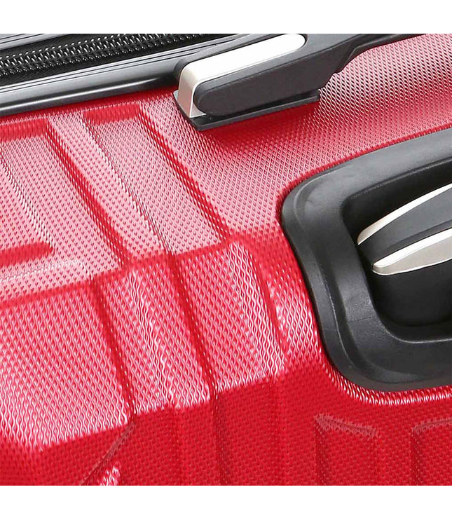 Corowa Medium Hard Shell Suitcase in Red