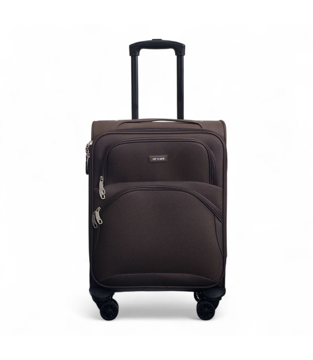 Gosford Cabin Soft Shell Suitcase in Brown
