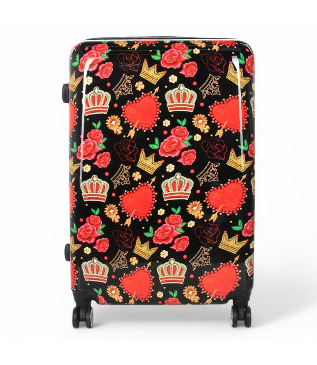 Ballina Large Hard Shell Suitcase in Black Queen Rosses
