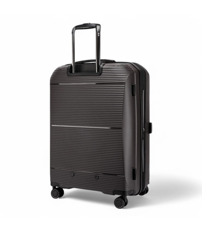 Abiko Large Hard Shell Suitcase in Grey