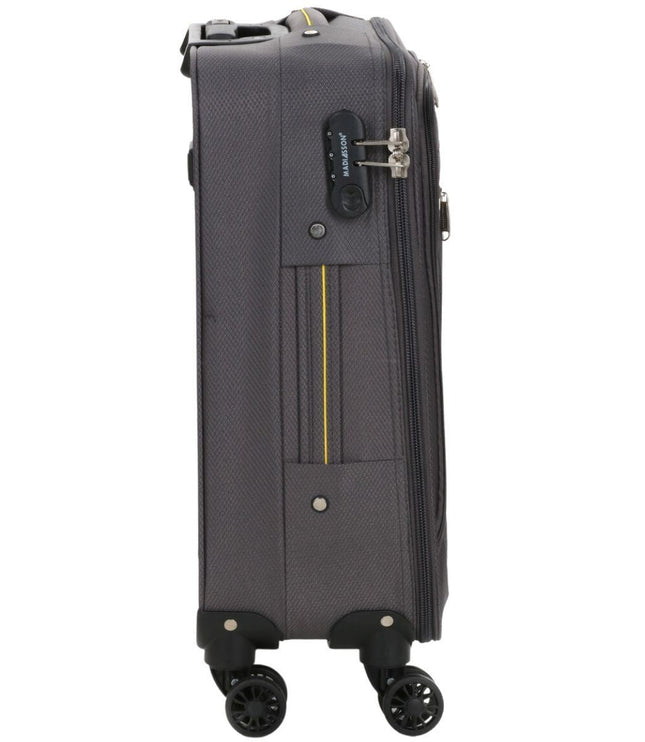 Cinderford Cabin Soft Shell Suitcase in Grey