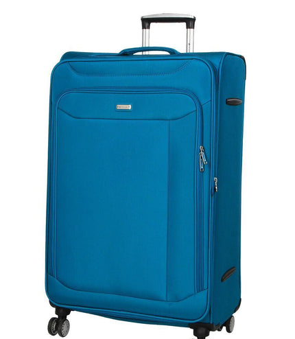 Cockermouth Large Soft Shell Suitcase in Teal