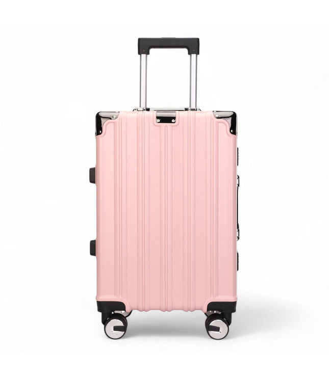 Airdrie Cabin Hard Shell Suitcase in Pink