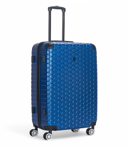Noda Large Hard Shell Suitcase in Blue
