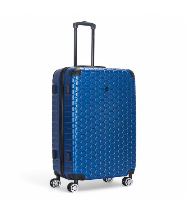 Noda Large Hard Shell Suitcase in Blue
