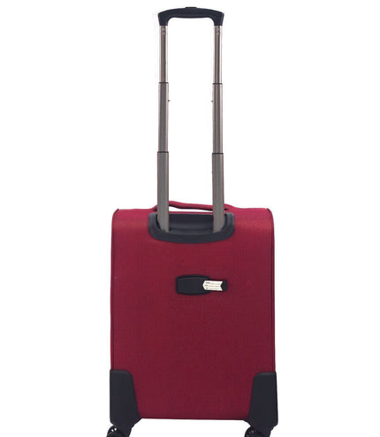 Andover Cabin Soft Shell Suitcase in Burgundy