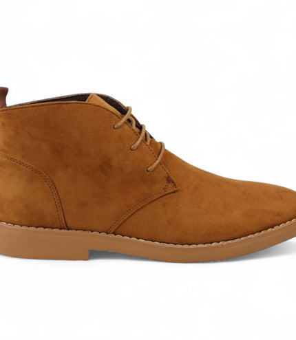 Men's Tan Premium Desert Style Suede Chukka Boots