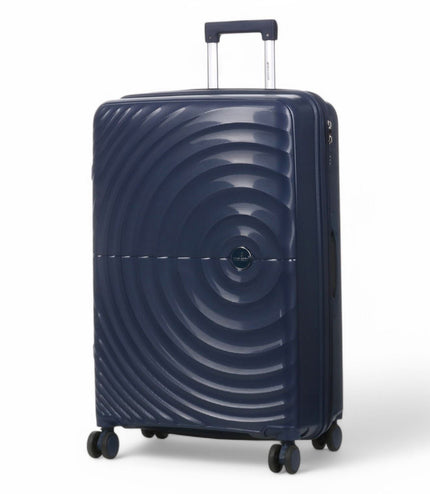 Balranald Large Hard Shell Suitcase in Dark Blue