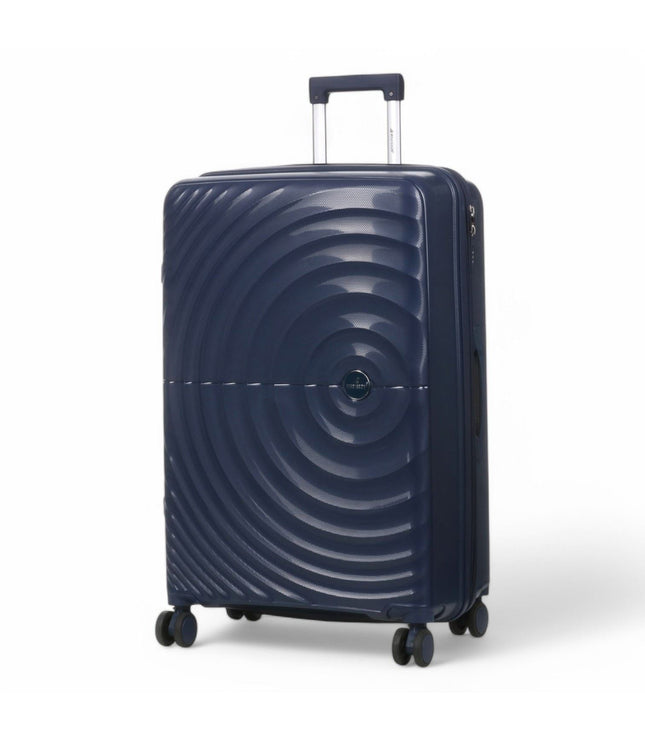 Balranald Large Hard Shell Suitcase in Dark Blue