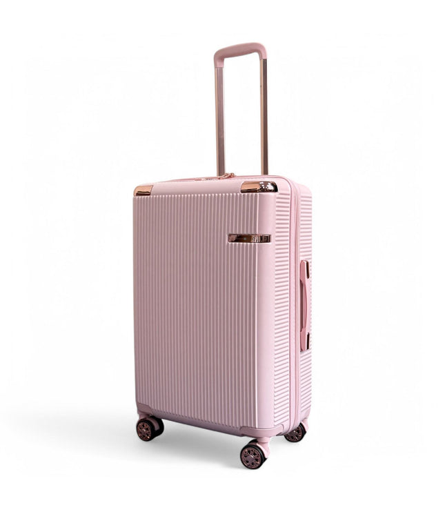 Cowra Medium Hard Shell Suitcase in Rose Gold