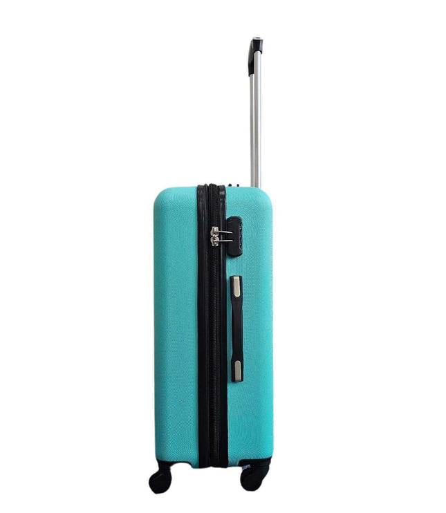 Coalville Large Hard Shell Suitcase in Teal